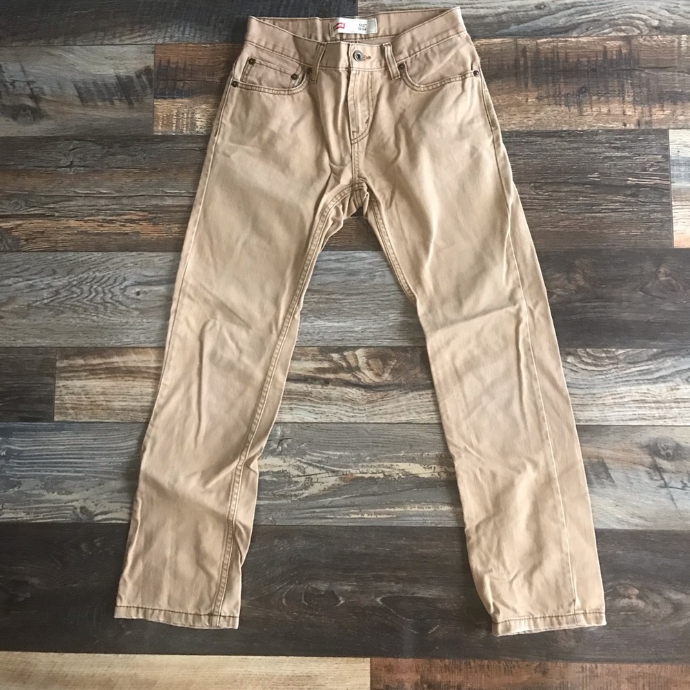 Levi’s tan jeans